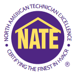 NATE Technician Excellence training and experience